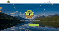 Desktop Screenshot of cornerstonewellnesscenter.net