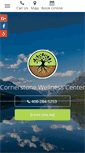 Mobile Screenshot of cornerstonewellnesscenter.net